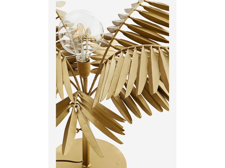 LAMPA STOJĄCA LEAF BRASS MADAM STOLTZ Lampa z kloszem Lampa dekoracyjna Kategoria Lampy stołowe