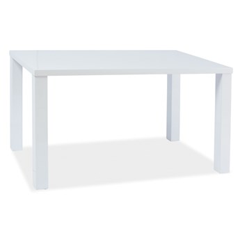 Biały stół lakierowany Montego 120/80