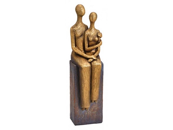 Home Decor - Siedząca para - Figurka