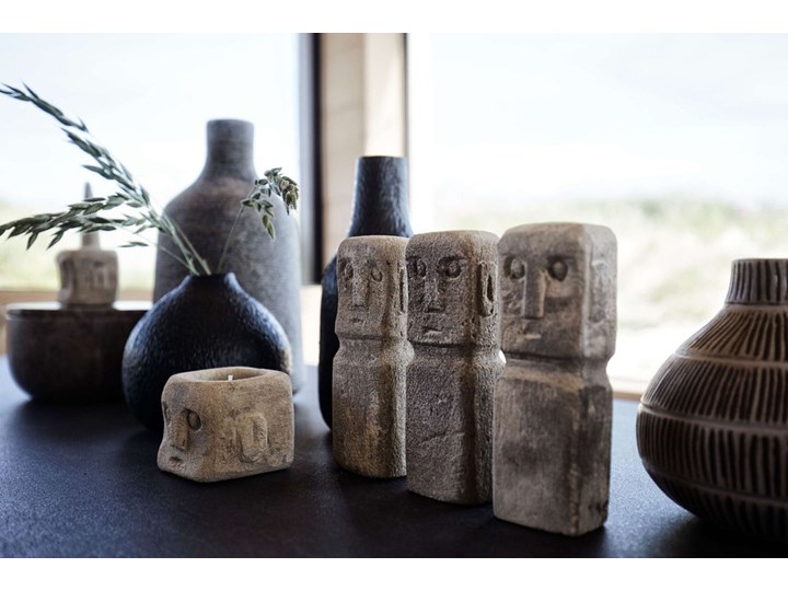 Muubs - Zestaw trzech figurek ray Beton Beton