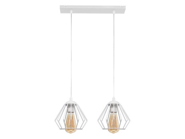 Żyrandol na lince AGAT 2xE27/60W/230V Metal Kategoria Lampy wiszące Kolor Biały
