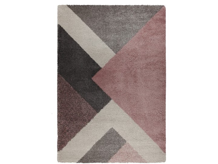 Różowo-szary dywan Flair Rugs Zula, 120x170 cm Chodniki Dywany Prostokątny Syntetyk Juta Kategoria Dywany