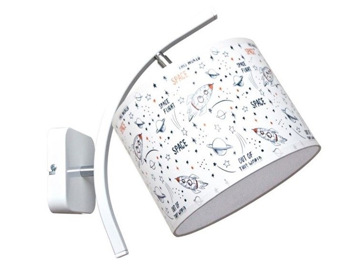 Kinkiet z abażurem RAKIETY Metal Kategoria Lampy ścienne Styl Nowoczesny