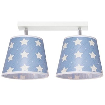 Niebieska lampa sufitowa Stars II