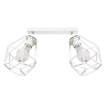 Lampa młodzieżowa biała druciak Diamond 1