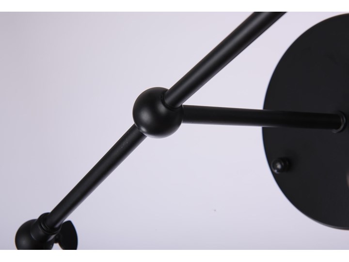LAMPA ŚCIENNA KINKIET LOFTOWY CZARNY GUBI DUO Styl Nowoczesny Metal Kinkiet z kloszem Kinkiet z abażurem Styl Industrialny