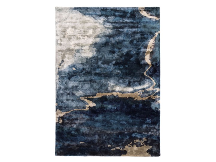 Dywan Escape Blue 160 x 230 cm 160x230 cm Skóra Skóry Skóra