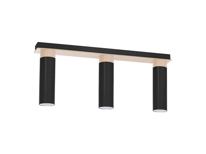 Lampa Sufitowa Pedro Black 3xGU10