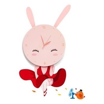 KINKIET DZIECIĘCY BUNNY LED CLOCK 0,6W LED ML148