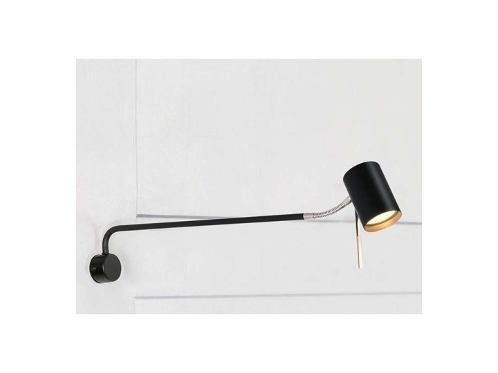 KINKIET Lampa Markslojd Alice 1L Czarny/Chrom 107224 Kinkiet LED Metal Kinkiet z kloszem Kategoria Lampy ścienne