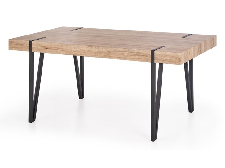 Stół Fuxon 170x90 cm Drewno Płyta MDF Płyta MDF Drewno Drewno Długość 170 cm Płyta MDF Styl Industrialny