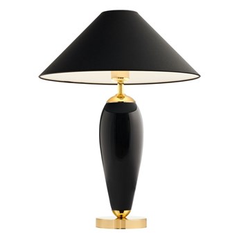 REA GOLD lampa stojąca 1 x 25W LED E27 (złoty / czarny / czarny) KASPA 40607102