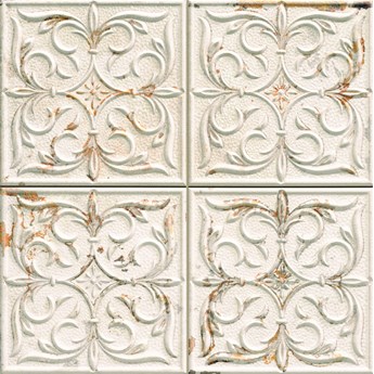 Antigua Lis White 33x33 płytka ścienna dekoracyjna