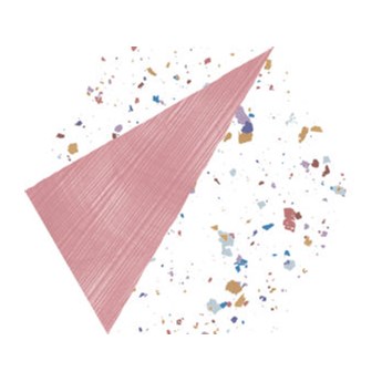 STRACCIATELLA PINK NATURAL 25X29 hexagon lastriko