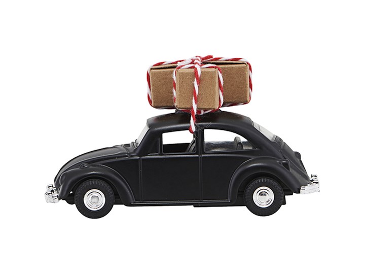 Dekoracja świąteczna samochodzik MINI Xmas czarny