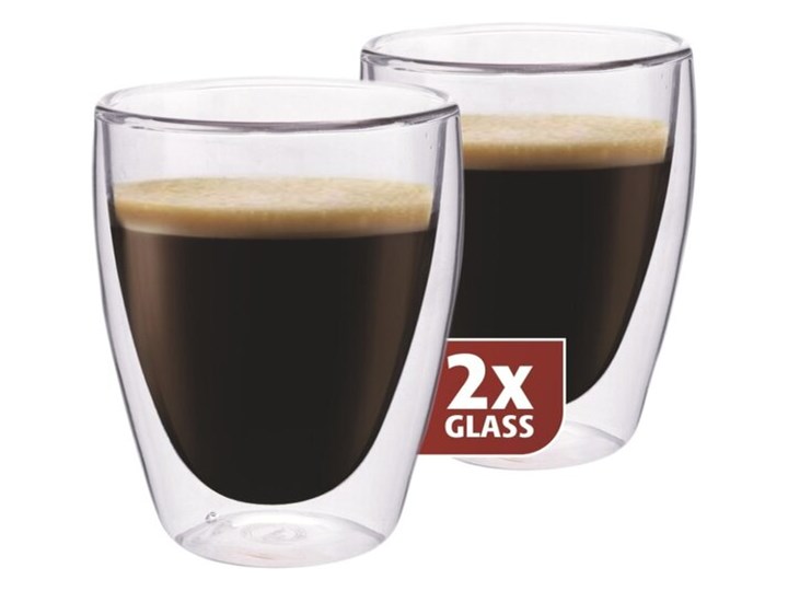 Maxxo "Coffee" 2-częściowy zestaw termoszklanek, 235 ml