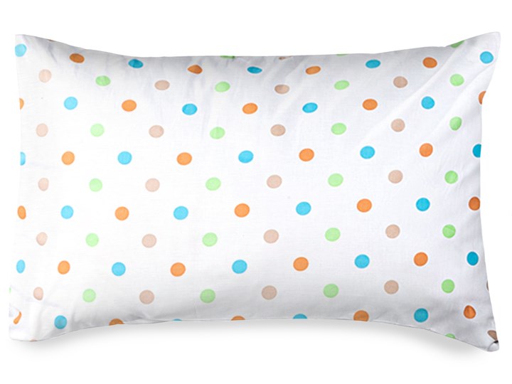 4home Poszewka na poduszkę Dots pomarańczowego, 50 x 70 cm