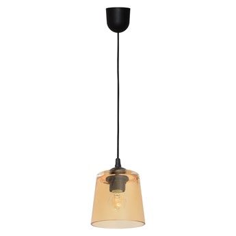 Lampa klosz LUCEA W-KM 8010/1 BK+GO