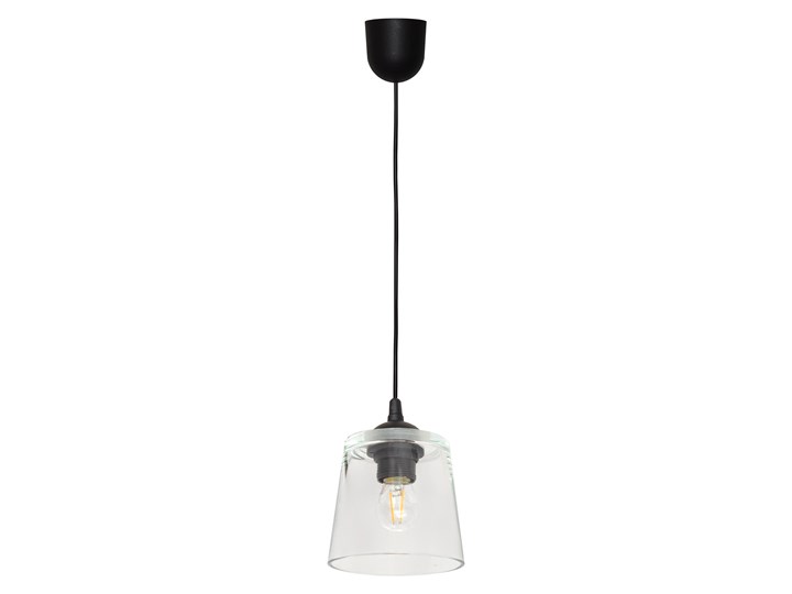 Lampa klosz LUCEA W-KM 8010/1 BK+TR