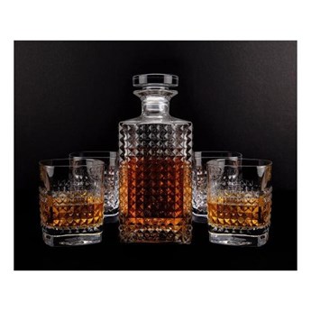 Komplet do whisky karafka + 6 szklanek Ambrosia - Luigi Bormioli kod: LB 32001-01