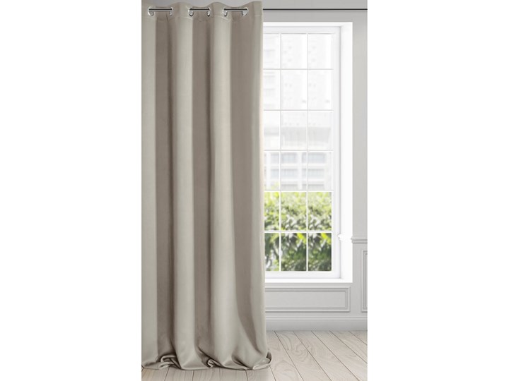 Zasłona zaciemniająca typu blackout gładka, półmatowa 140 X 250 cm - Eurofirany.com.pl 135x250 cm 140x250 cm Poliester Pomieszczenie Sypialnia Pomieszczenie Jadalnia