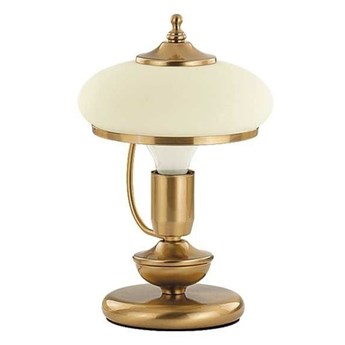 Lampa stołowa PRESTIGE patyna/ecru śr. 24cm