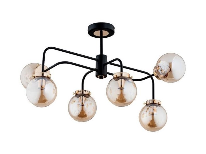 Lampa do salonu LINIO BLACK KULA VI 72cm