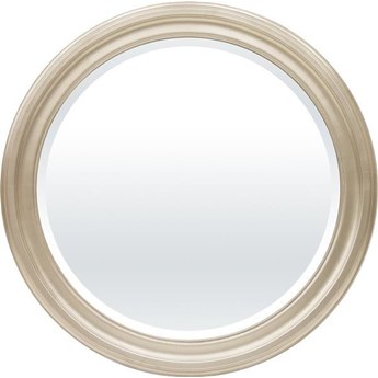 EASY lustro okrągłe srebrne w prostej ramie, Ø 76 cm