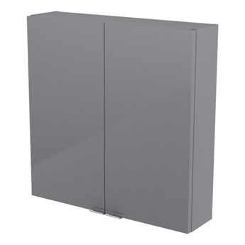 Szafka wisząca GoodHome Imandra 60 x 60 x 15 cm szara