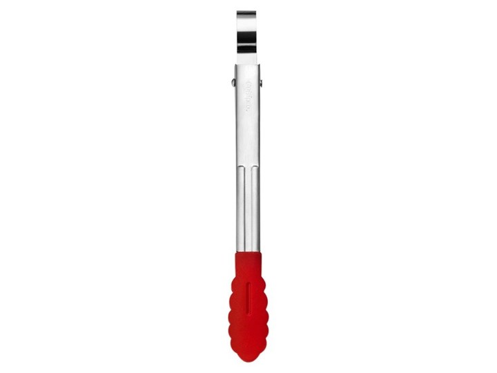 Cuisipro - Szczypce mini z silikonowymi końcami - czerwone - 18 cm