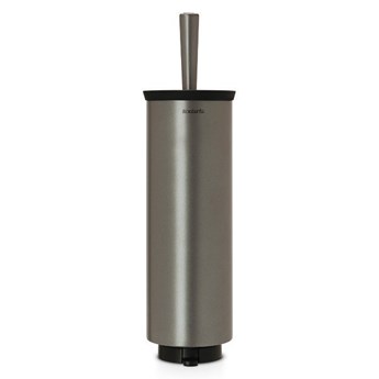 Brabantia - Szczotka do WC w obudowie, mocowana do ściany - platynowa