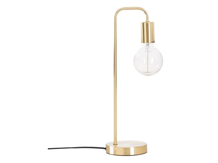 Lampa stołowa KELI, metalowa, kolor złoty, 46 cm Styl Klasyczny