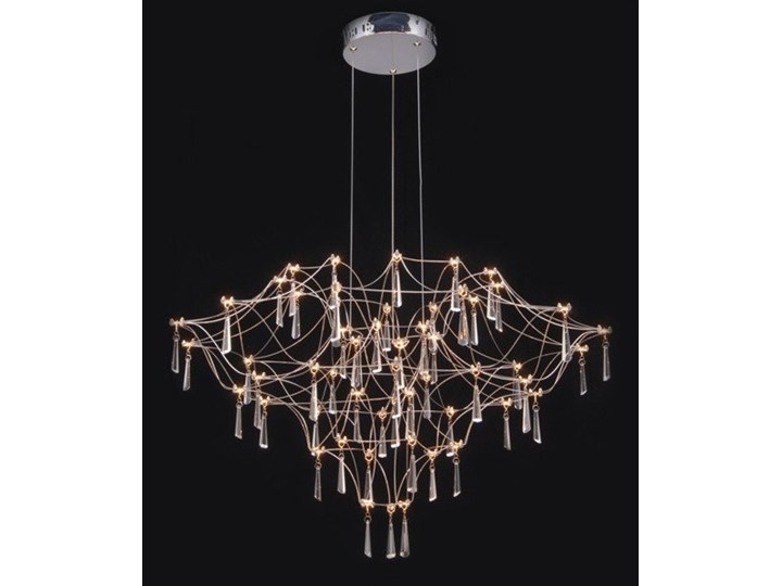 Lampa wisząca CRYSTAL NET LED 7783-54P Step Into Design 7783-54P Metal Szkło Kryształ Kolor Złoty Lampa LED Lampa z kryształkami Kategoria Lampy wiszące