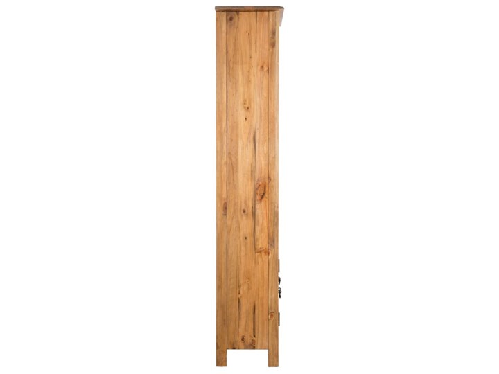 vidaXL Szafka do łazienki, lite drewno sosnowe z odzysku, 48x32x170 cm Szerokość 48 cm Głębokość 32 cm Stojące Kategoria Szafki stojące