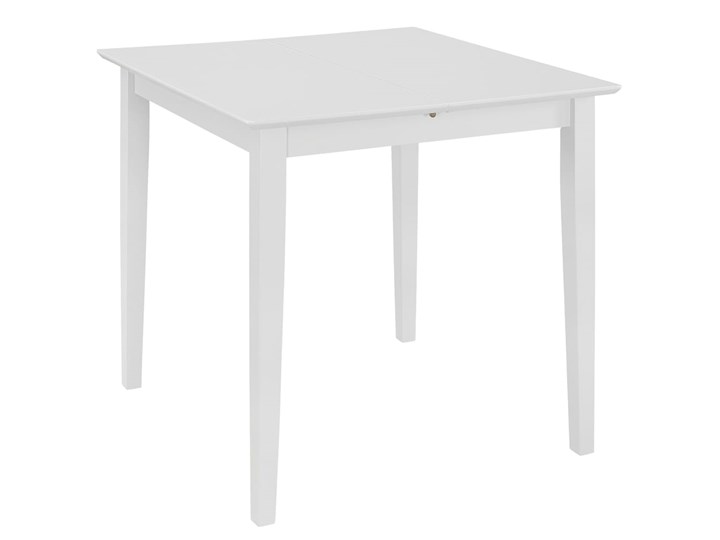 vidaXL Rozsuwany stół jadalniany, biały, (80-120) x 80 x 74 cm, MDF Płyta MDF Długość(n) 80 cm Drewno Kategoria Stoły kuchenne