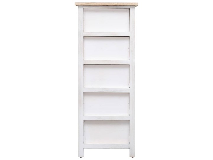 vidaXL Komoda, 35 x 25 x 87 cm, drewno paulownia Głębokość 35 cm Szerokość 35 cm Głębokość 25 cm Z szufladami Szerokość 105 cm Styl Rustykalny