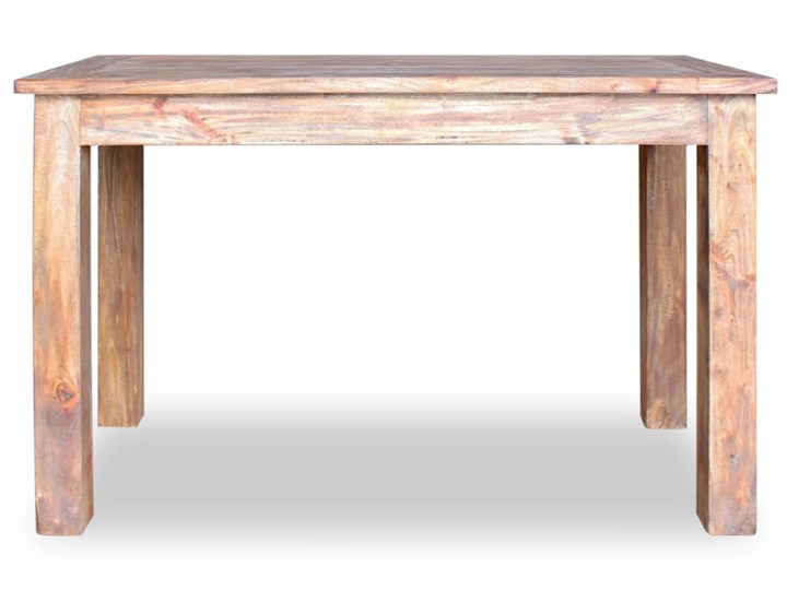 vidaXL Stół do jadalni z litego drewna odzyskanego, 120x60x77 cm Drewno Pomieszczenie Stoły do jadalni Liczba miejsc Do 4 osób
