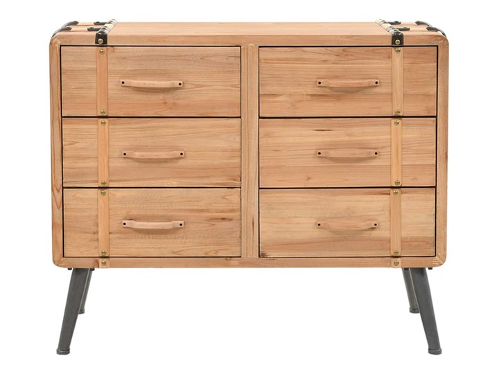 vidaXL Szafka z szufladami, lite drewno jodłowe, 91 x 35 x 73 cm Głębokość 35 cm Płyta MDF Szerokość 91 cm Szerokość 105 cm Kategoria Komody