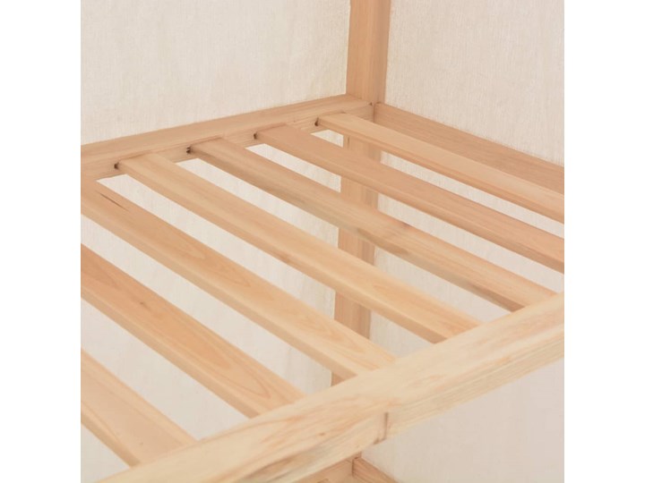 vidaXL Szafa, biała, 79 x 40 x 170 cm, materiałowa
