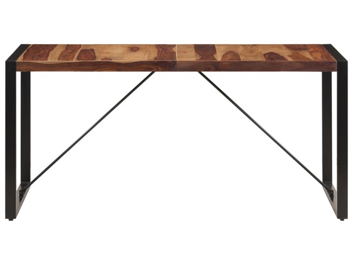 vidaXL Stół jadalniany, 160 x 80 x 75 cm, lite drewno sheesham