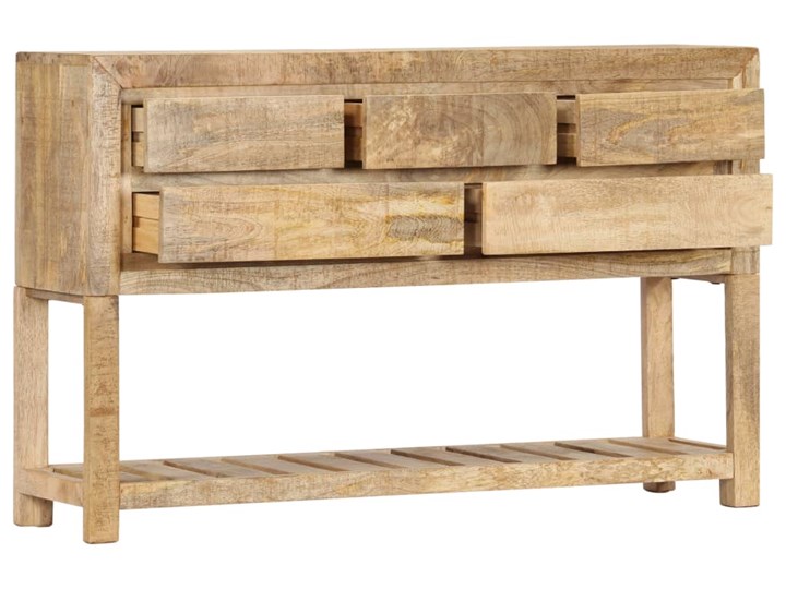 vidaXL Szafka, 120x30x75 cm, lite drewno mango Kategoria Szafki i regały Ilość szuflad Wieloszufladowe