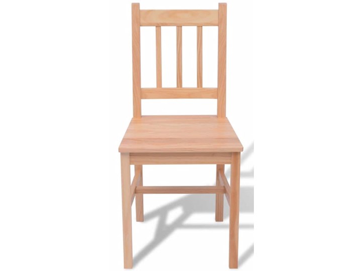 vidaXL Zestaw mebli do jadalni 5 elementów drewno sosnowe Liczba krzeseł 5 krzeseł