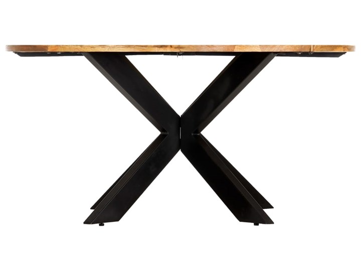 vidaXL Stół jadalniany, okrągły, 150 x 76 cm, lite drewno mango Długość 150 cm Pomieszczenie Stoły do jadalni