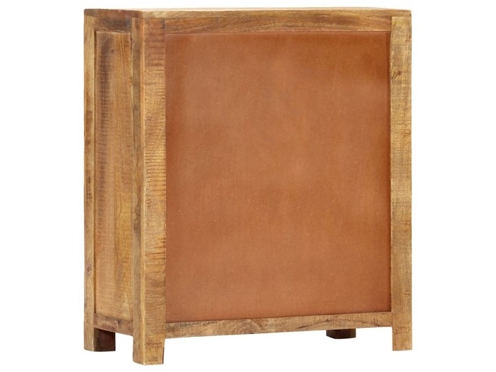 vidaXL Szafka, 65 x 30 x 75 cm, lite, surowe drewno mango Z szafkami i szufladami Styl Industrialny Głębokość 30 cm Szerokość 65 cm Styl Rustykalny