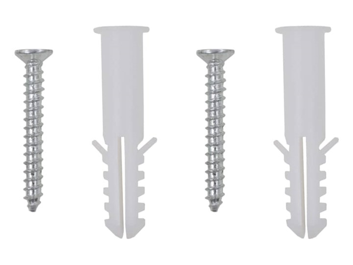 vidaXL Lustro ścienne, 60 cm, okrągłe, szklane Lustro bez ramy Styl Minimalistyczny