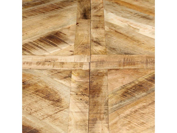 vidaXL Stół jadalniany, okrągły, 150 x 76 cm, lite drewno mango Rozkładanie Długość 150 cm Pomieszczenie Stoły do jadalni