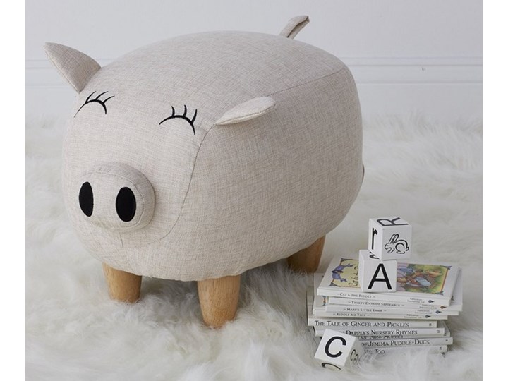 TABORET PIGGY ŚWINKA STOŁEK KRZESŁO DLA DZIECKA 608 SIEDZISKO