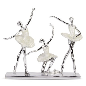 BALETNICE figurka trzy tancerki, wys. 30 cm