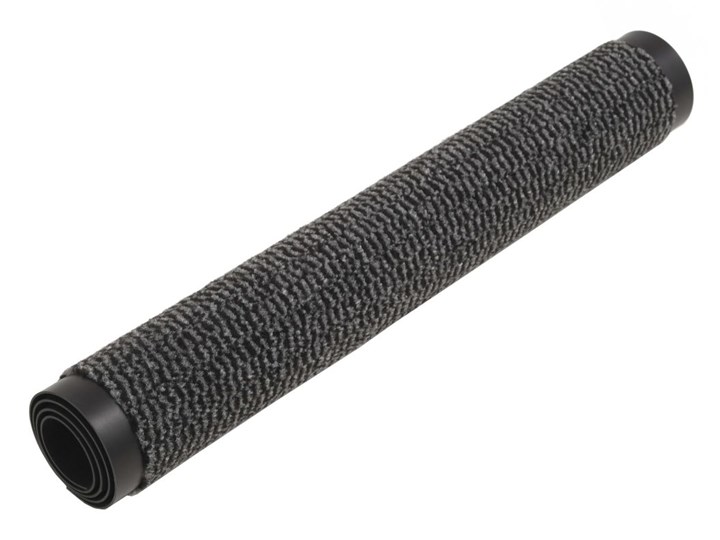 vidaXL Prostokątna wycieraczka przed drzwi 90 x 150 cm, antracytowa