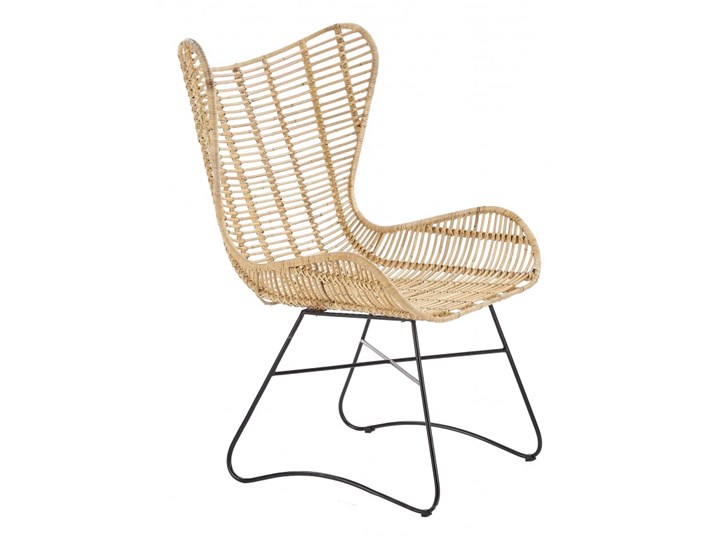 Fotel rattanowy Janis rattan naturalny boho